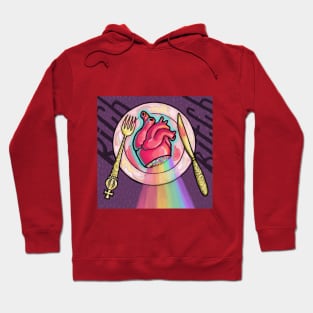 heart unicorn Hoodie